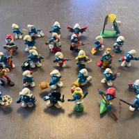 Lotto 29 puffi vintage anni 70/80