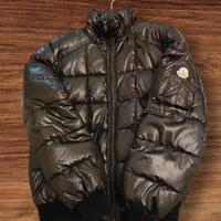 Moncler uomo giubbotto piumino bomber black size 4