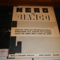 Rara copia d'epoca rivista italiana"Bianco e Nero"