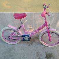bicicletta da bambina ruota da  16 pollici 