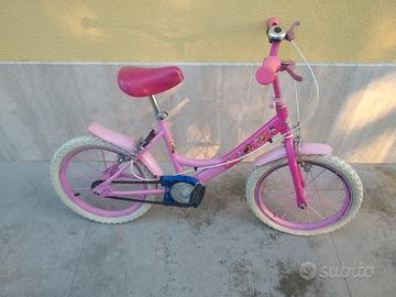 bicicletta da bambina ruota da  16 pollici 