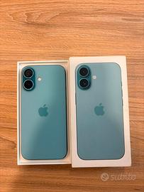 IPhone 16 celeste