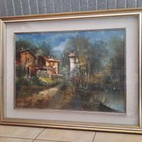 Quadro olio su tela di “Mariolino da Caravaggio”