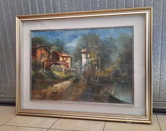 Quadro olio su tela di “Mariolino da Caravaggio”