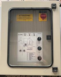 Quadro elettrico pompe sollevamento acque