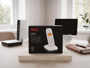 AEG D81, telefono cordless DECT.
