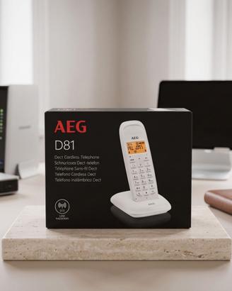 AEG D81, telefono cordless DECT.