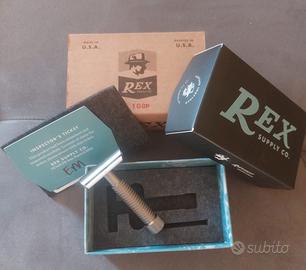 Rex Envoy rasoio di sicurezza in acciaio inox 316