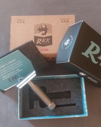 Rex Envoy rasoio di sicurezza in acciaio inox 316