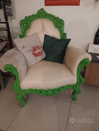 poltrona stile impero  