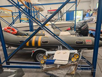 Gommone 4,70 con motore 40 cv