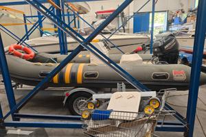 Gommone 4,70 con motore 40 cv