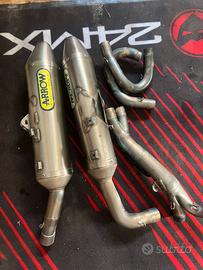 Scarico ARROW TITANIO Husqvarna 450/510 swm 500
