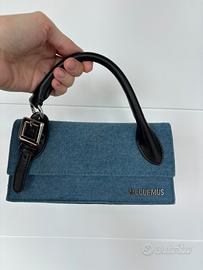 Jacquemus Borsa Le Chiquito in denim e pelle