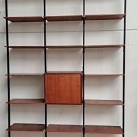Libreria cielo terra anni 60 stile svedese 