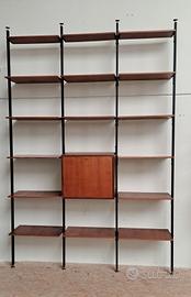 Libreria cielo terra anni 60 stile svedese 