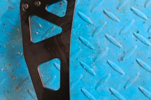 staffa supporto scarico ducati 1100evo