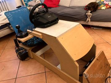 Logitech G29 +Shifter (PS4/PC) e Rig fai da te