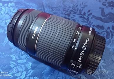 CANON EFS 55-250 MACRO 1.1m/3.6ft 1:4-5.6 I
