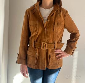 Blazer in pelle Luisa Spagnoli