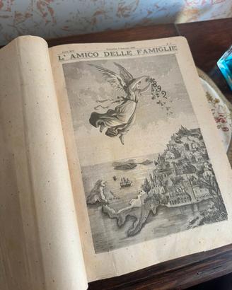 Periodico L’Amico delle Famiglie 1892 Genova