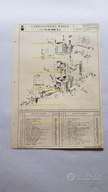 Weber carburatore 24\32 DDC A 1 1964 Citroen DS-ID