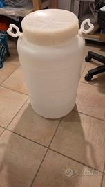 Fusto in Plastica a Bocca Larga 50 litri