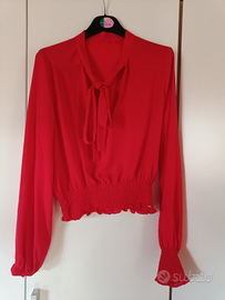 Maglia rossa Guess