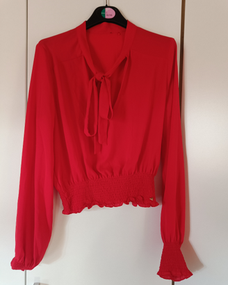 Maglia rossa Guess