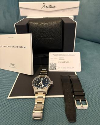 IWC Mark XX , ottobre 25, bracciale Forstner