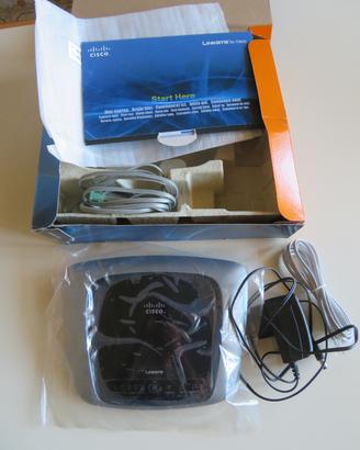Modem router lnksys cisco wag160n