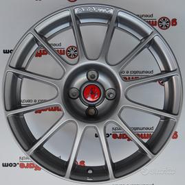 4 cerchi lega nuovi fiat abarth r17 lt2384