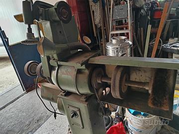 scarnitrice finissaggio pelle- cuoio- gomma