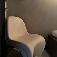 vitra Sedia  Panton Verner bianco originale