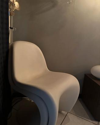 vitra Sedia  Panton Verner bianco originale