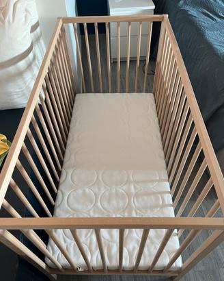 Letto ikea bambini con materasso