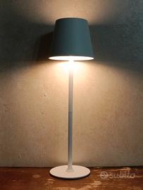 Lampada LED Touch Bianco Ricaricabile Base Tonda