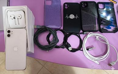 iPhone 11 - 64 GB con accessori