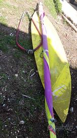 Tavola da surf con vela