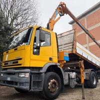 Iveco Eurotech 190E24 2 ASSI Ribaltabile e Gru EFF