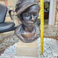 Scultura Bronzo "Scugnizzo" - G. 