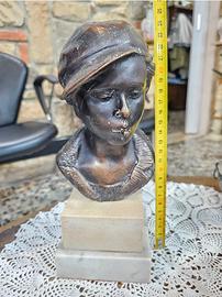 Scultura Bronzo "Scugnizzo" - G. 