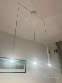 Lampadario da cucina con 3 pendenti a LED – Colore