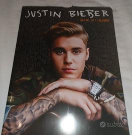 CALENDARIO JUSTIN BIEBER 2017 DA COLLEZIONE NUOVO