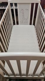 culla con materasso e fasciatoio foppapedretti