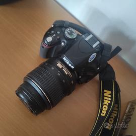Nikon D5100 Reflex 18-55mm Kit completo nuovo