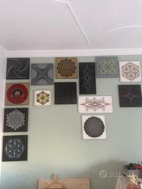 Mandala string art