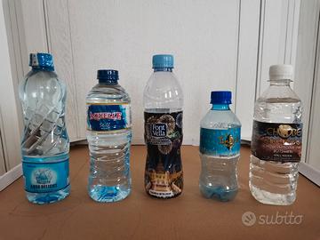 Bottiglia / bottiglie plastica estere collezione 