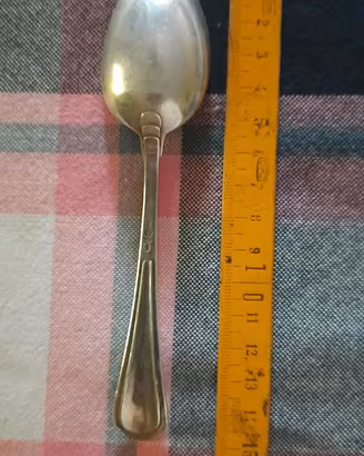 Due Cucchiai da frutta argento 800 San Marco