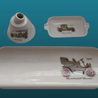 Esclusivo Set Scrittoio in Ceramica Vintage